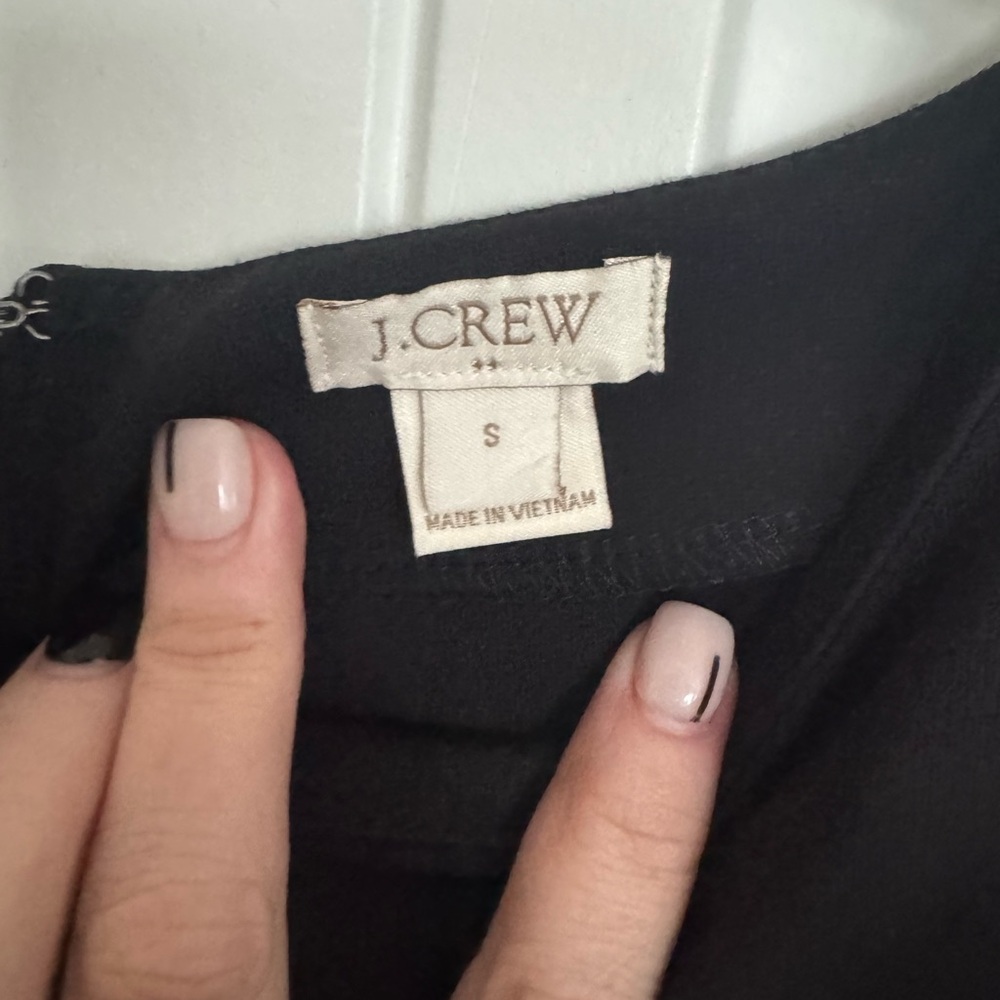 J.Crew Black Dress